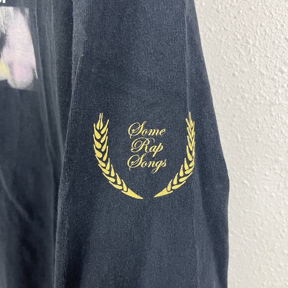 Earl Sweatshirt Tour Shirt Men L Black Long Sleeve Fired Up Some Rap Songs Tee - Picture 4 of 6